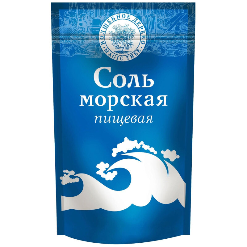 Морская соль в дойпак 250г